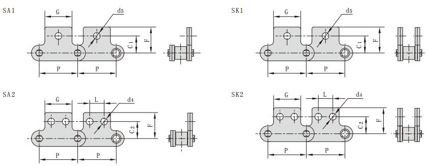 C20<font color='red'>60S</font>K2_雙節距單側雙側直